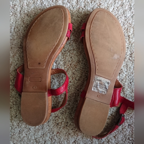 miz mooz alana red Strappy Sandals size 8 - Picture 13 of 13